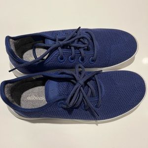 EUC - blue allbirds Tree Runner
